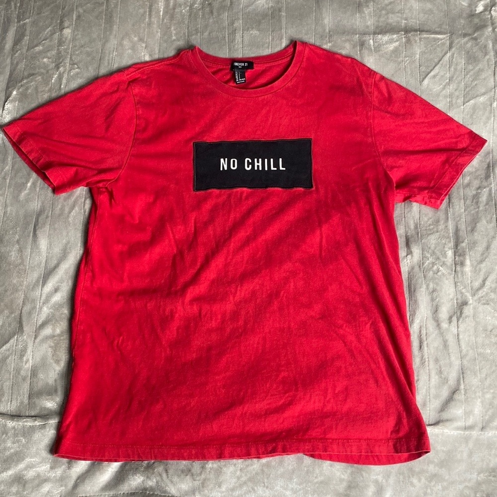 Red ‘No Chill’ T-shirt